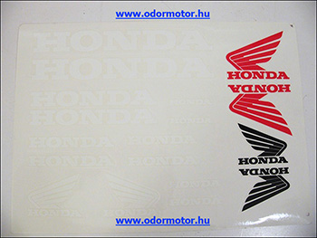 Honda univerzális matrica készlet honda fehér motor alkatrész