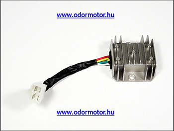 Kínai robogó univerzális feszültségszabályzó 125ccm 4t/4 vezetékes/ motor alkatrész