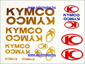 Kymco univerzális matrica készlet kymco arany motor alkatrész