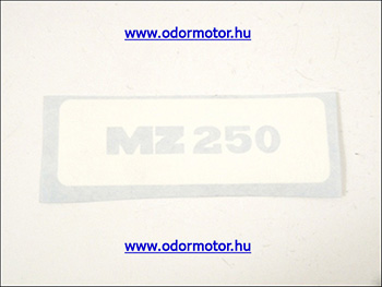 Mz-ts 250 matrica ülés ajtóra /negativ/ motor alkatrész