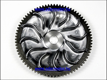 Piaggio hexagon bordásszij tárcsa 4t beverly 78fogas,átmérő 142mm aprilia atlantic 125 motor alkatrész