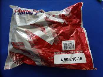 Vee rubber országúti tömlö 4,50/5,10-16 tr4 vee rubber tőmlő motor alkatrész