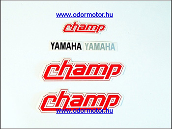 Yamaha champ matrica készlet champ /piros/ motor alkatrész