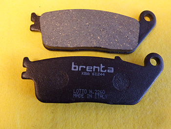 Honda Fékbetét hátsó brenta gyártmány
