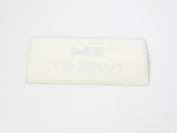 Mz-ts 250-1 matrica ülés ajtóra /negatív/ motor alkatrész