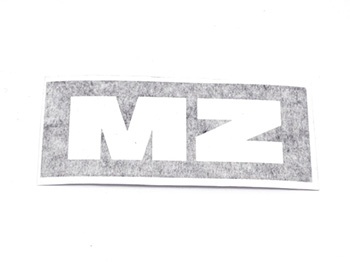 Mz-ts 250 Matrica ülés ajtóra "mz" /negatív/