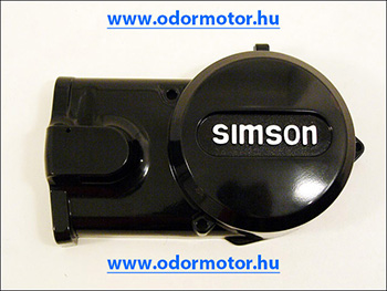 Simson s51 motorfedél jobb alu fekete /simson/ motor alkatrész