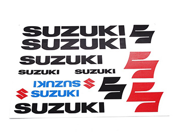 Suzuki univerzális matrica klt. suzuki fekete motor alkatrész